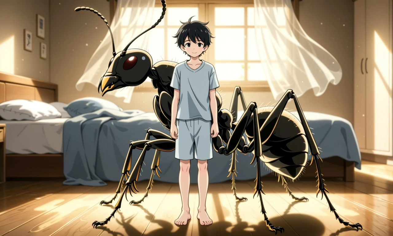 The Story of Turning into an Ant