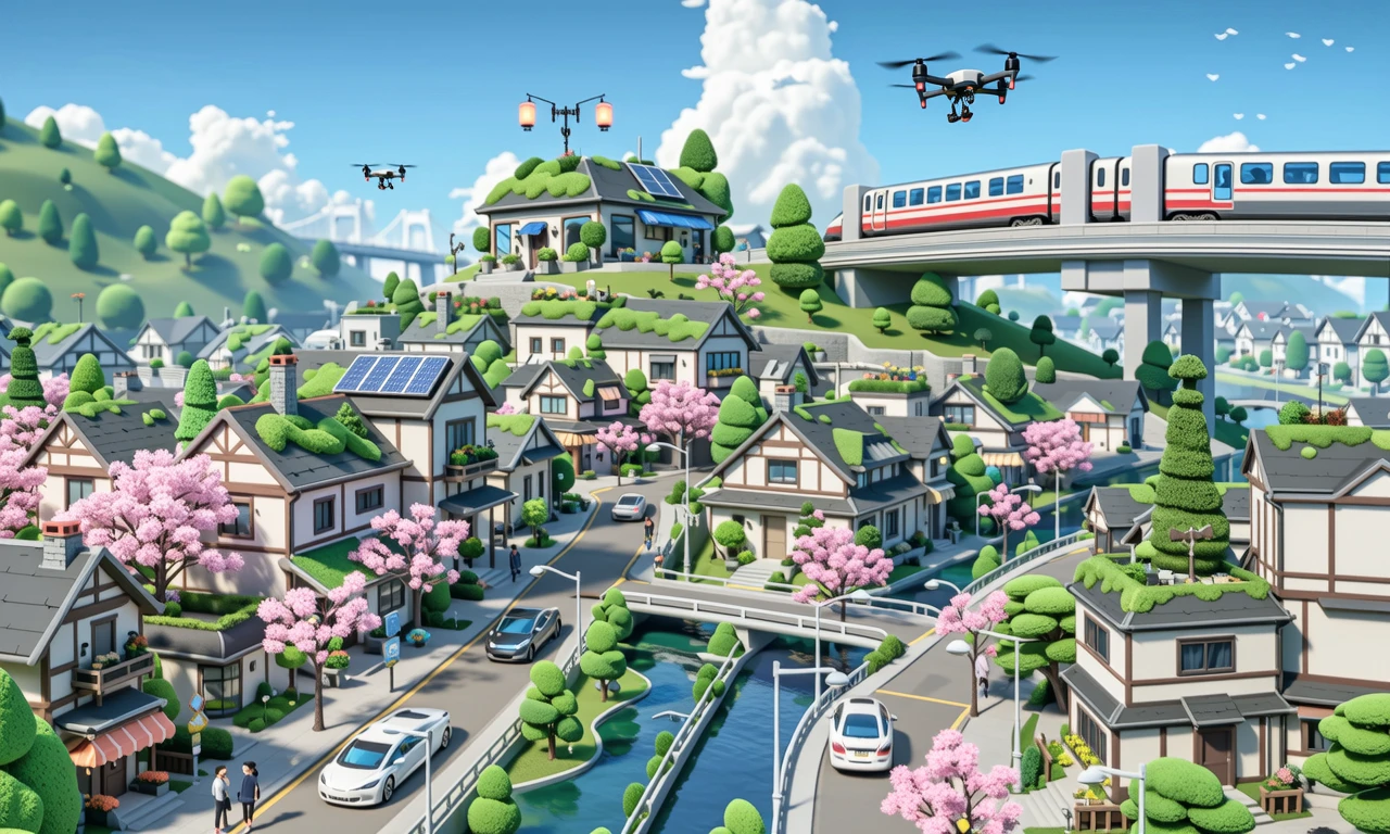 My hometown 20 years from now