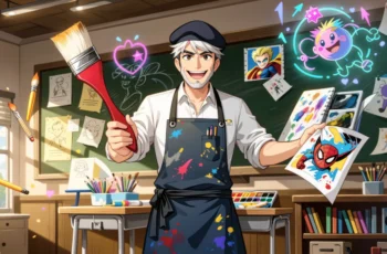 My “comic book” teacher