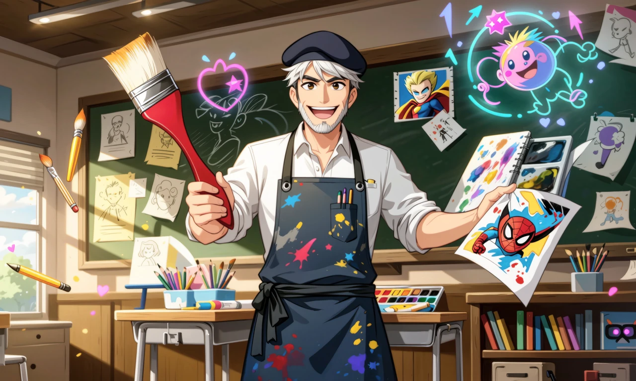 My “comic book” teacher