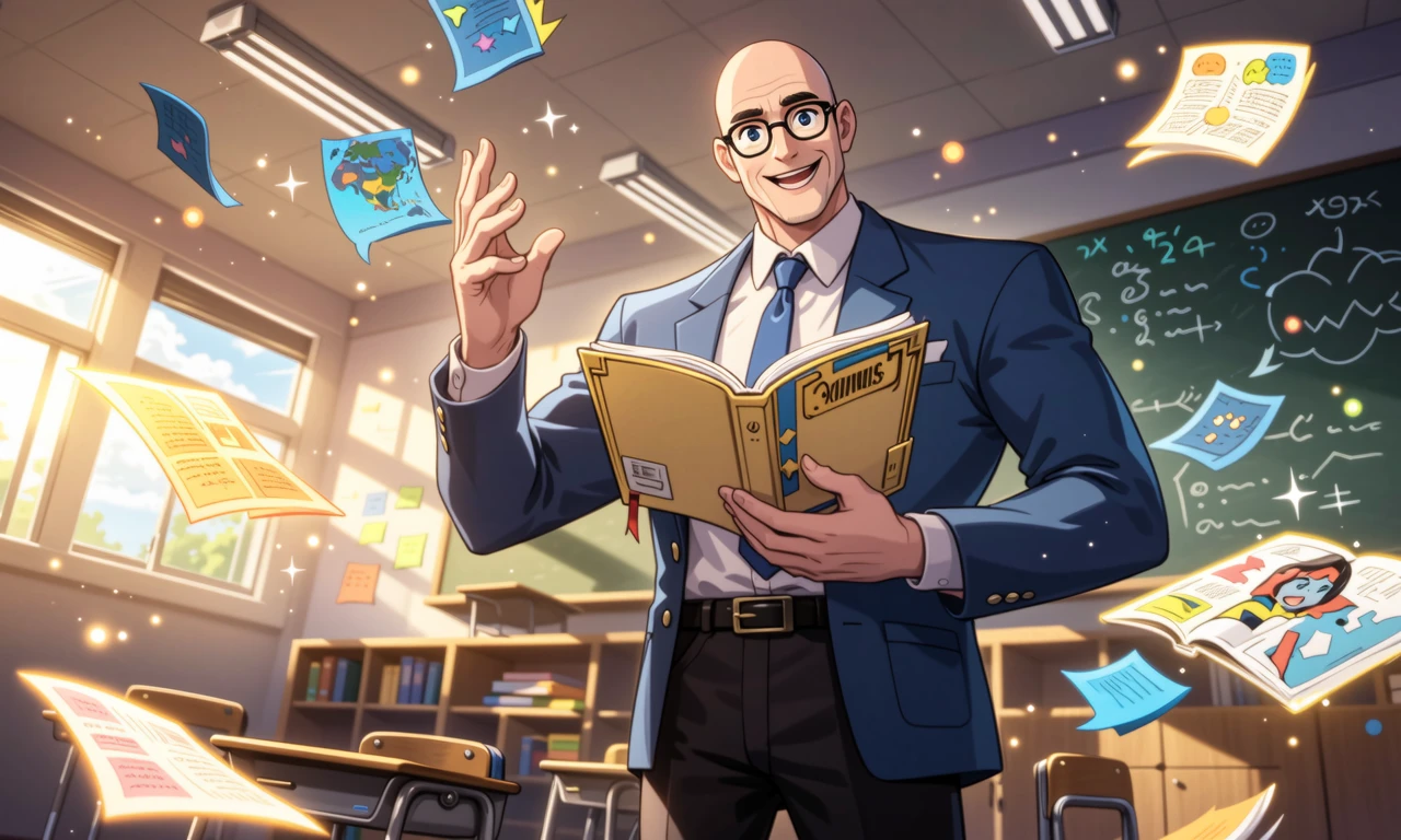 My “comics” teacher