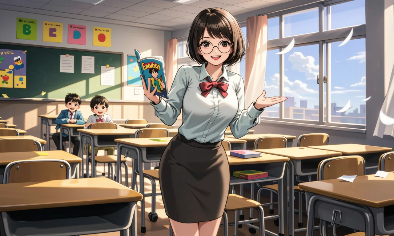 My “comic” teacher