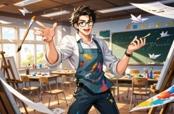 The comic “Teacher”