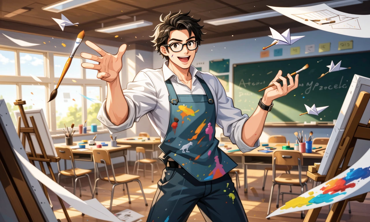 The comic “Teacher”