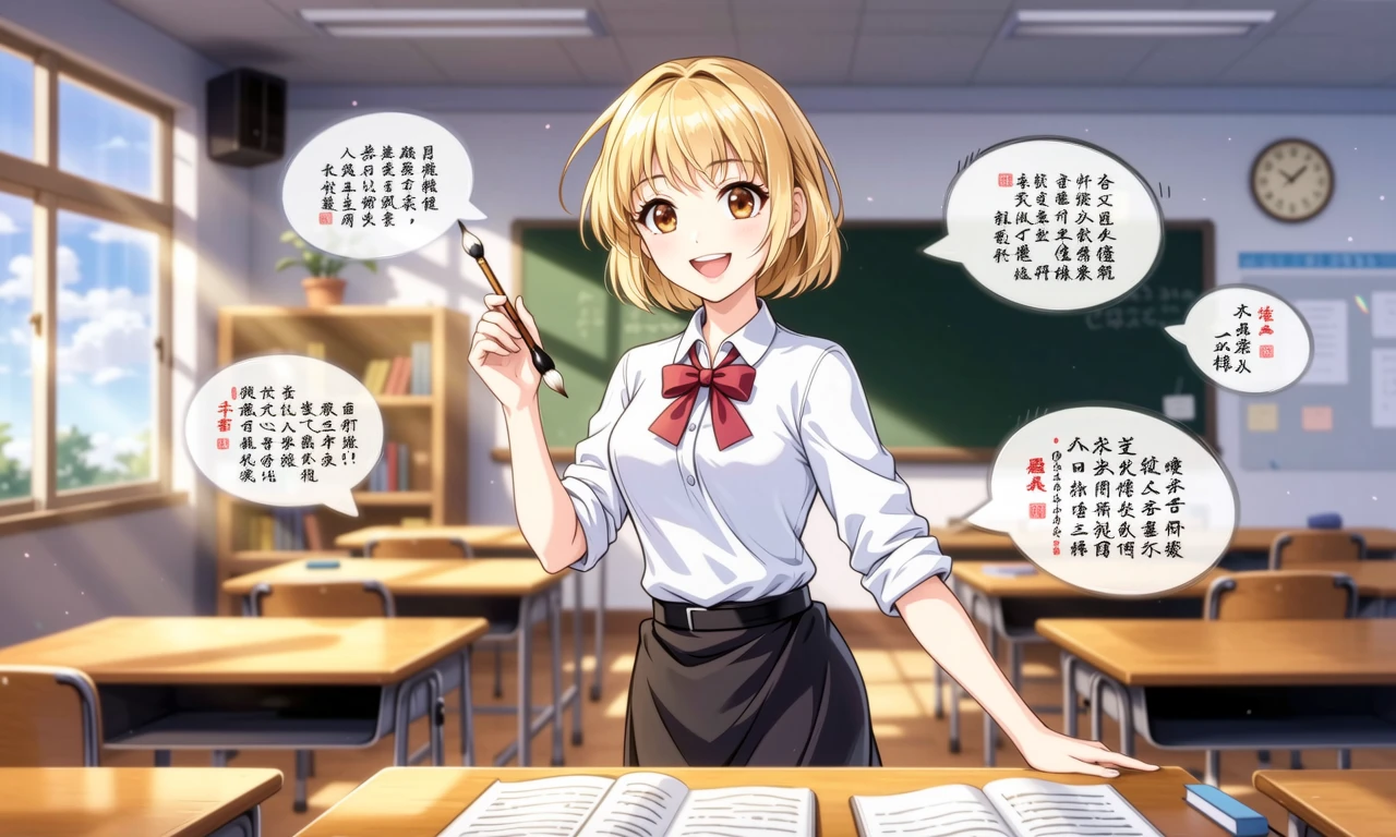 The ever-changing Chinese language teacher