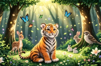 The Luckiest Little Tiger